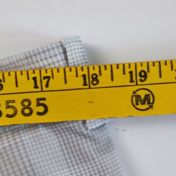 Ben Hogan flat front golf shorts grey plaid men's size 36 - Picture 8 of 10